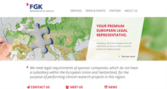 Desktop Screenshot of fgk-rs.com